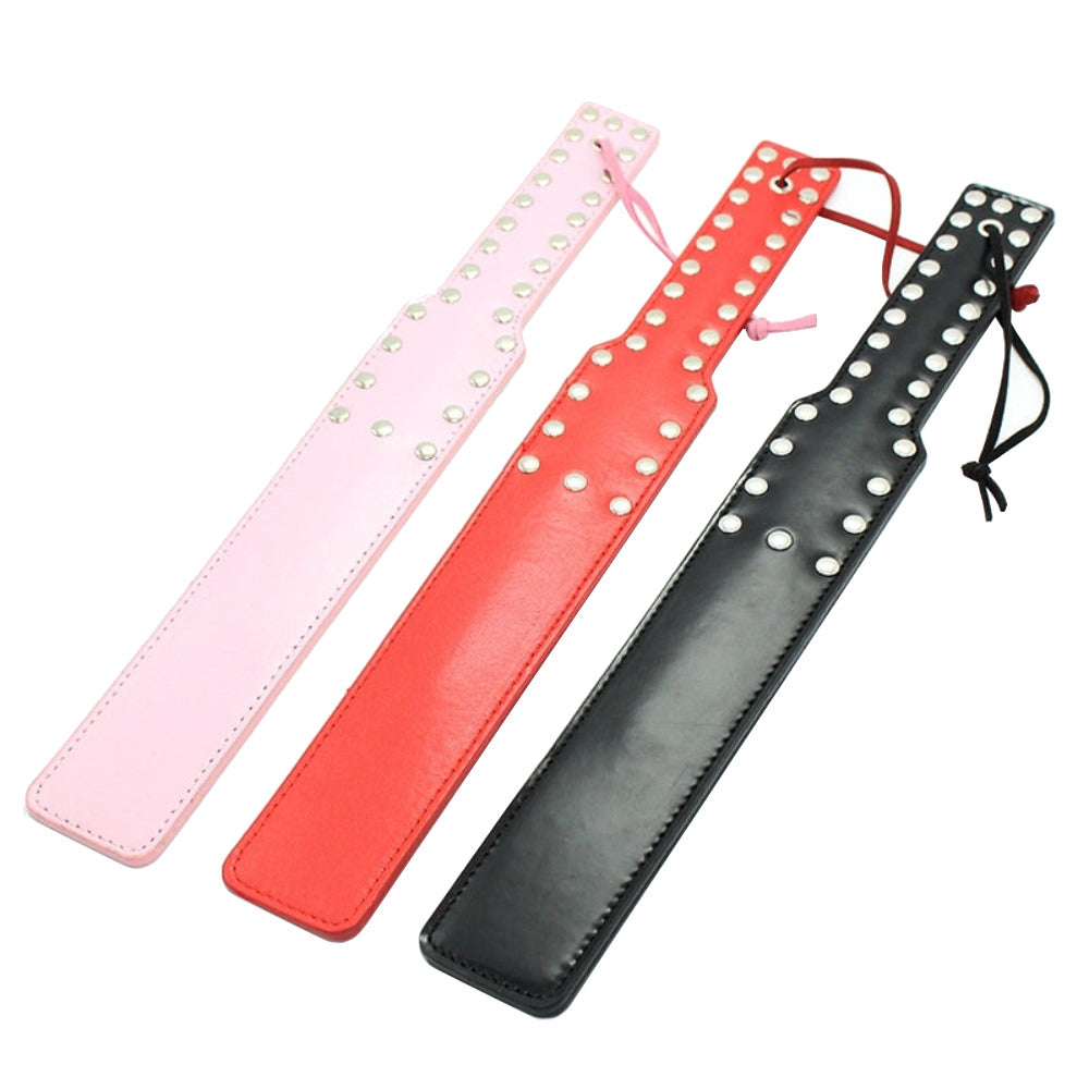 Small Spiked Wood Spanking Paddle Adult Sex Toy
