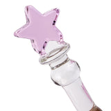 Moon Glass Princess Jeweled Butt Plug