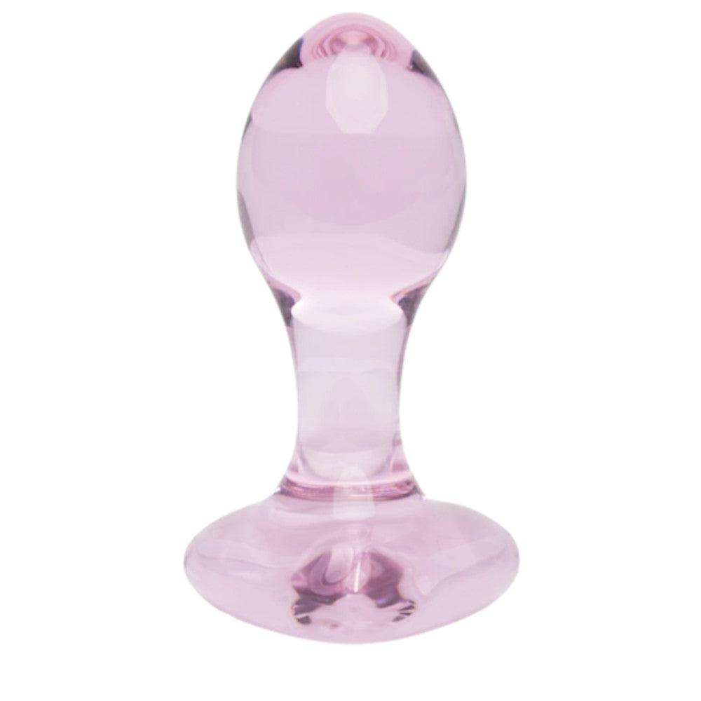 Heart-Shaped Glass Butt Plug