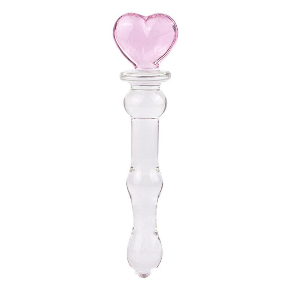 Moon Glass Princess Jeweled Butt Plug